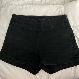 guess black stretchy shorts!
